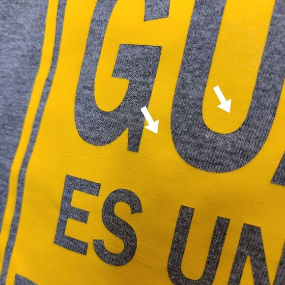 Guatape Es Una Chimba Parce Colombia Grey Yellow Short Sleeve Cotton Tshirt M - Picture 12 of 16